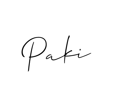 Best and Professional Signature Style for Paki. Allison_Script Best Signature Style Collection. Paki signature style 2 images and pictures png
