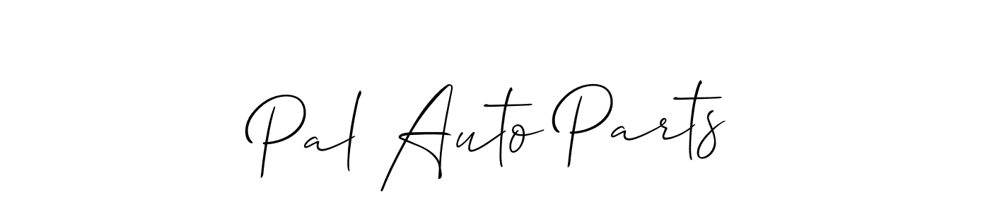 Make a beautiful signature design for name Pal Auto Parts. Use this online signature maker to create a handwritten signature for free. Pal Auto Parts signature style 2 images and pictures png