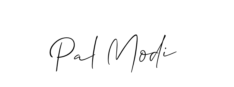 The best way (Allison_Script) to make a short signature is to pick only two or three words in your name. The name Pal Modi include a total of six letters. For converting this name. Pal Modi signature style 2 images and pictures png