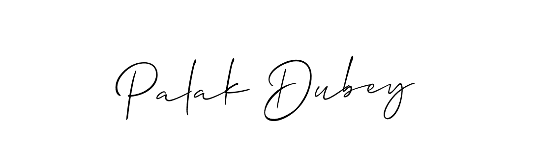 How to Draw Palak Dubey signature style? Allison_Script is a latest design signature styles for name Palak Dubey. Palak Dubey signature style 2 images and pictures png
