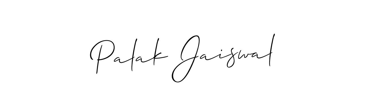 Make a beautiful signature design for name Palak Jaiswal. Use this online signature maker to create a handwritten signature for free. Palak Jaiswal signature style 2 images and pictures png