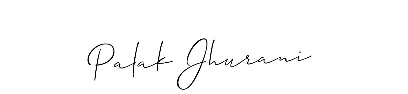 Best and Professional Signature Style for Palak Jhurani. Allison_Script Best Signature Style Collection. Palak Jhurani signature style 2 images and pictures png