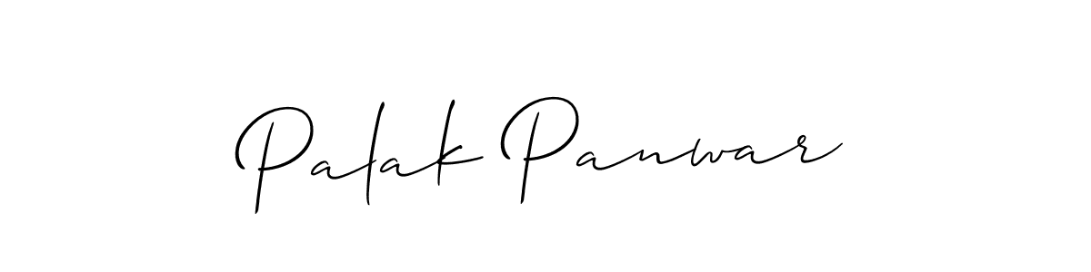 It looks lik you need a new signature style for name Palak Panwar. Design unique handwritten (Allison_Script) signature with our free signature maker in just a few clicks. Palak Panwar signature style 2 images and pictures png
