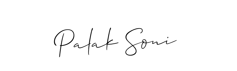 This is the best signature style for the Palak Soni name. Also you like these signature font (Allison_Script). Mix name signature. Palak Soni signature style 2 images and pictures png