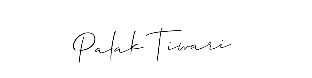 Create a beautiful signature design for name Palak Tiwari. With this signature (Allison_Script) fonts, you can make a handwritten signature for free. Palak Tiwari signature style 2 images and pictures png