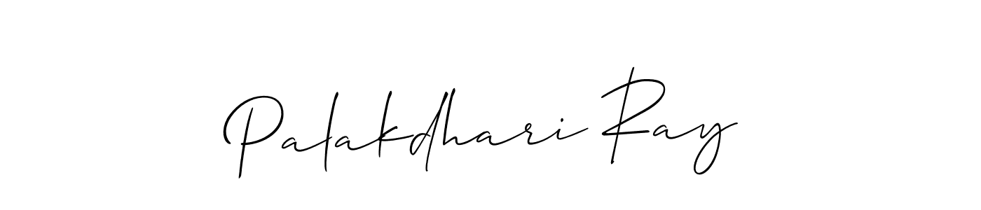 Make a beautiful signature design for name Palakdhari Ray. With this signature (Allison_Script) style, you can create a handwritten signature for free. Palakdhari Ray signature style 2 images and pictures png