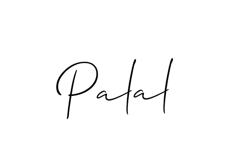 Create a beautiful signature design for name Palal. With this signature (Allison_Script) fonts, you can make a handwritten signature for free. Palal signature style 2 images and pictures png