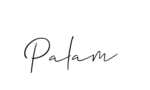Make a beautiful signature design for name Palam. Use this online signature maker to create a handwritten signature for free. Palam signature style 2 images and pictures png