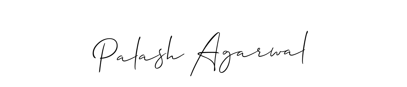 It looks lik you need a new signature style for name Palash Agarwal. Design unique handwritten (Allison_Script) signature with our free signature maker in just a few clicks. Palash Agarwal signature style 2 images and pictures png