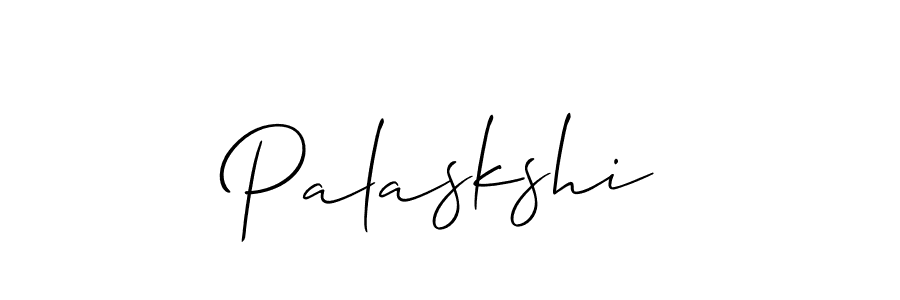 Create a beautiful signature design for name Palaskshi. With this signature (Allison_Script) fonts, you can make a handwritten signature for free. Palaskshi signature style 2 images and pictures png