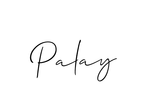 Make a beautiful signature design for name Palay. With this signature (Allison_Script) style, you can create a handwritten signature for free. Palay signature style 2 images and pictures png