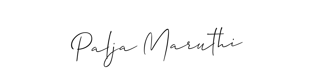 Once you've used our free online signature maker to create your best signature Allison_Script style, it's time to enjoy all of the benefits that Palja Maruthi name signing documents. Palja Maruthi signature style 2 images and pictures png