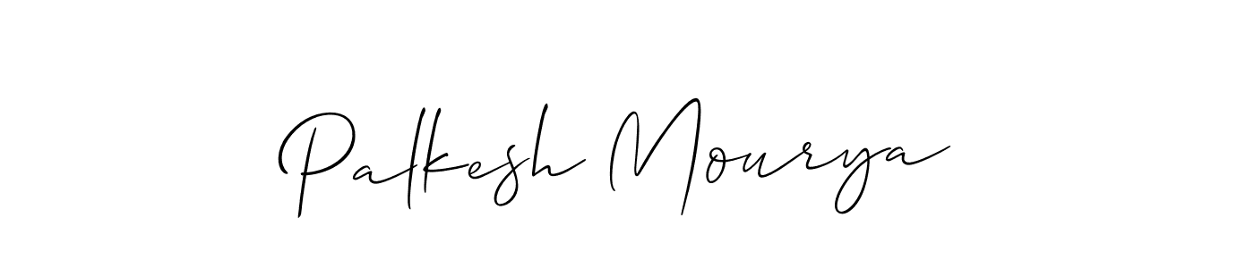 Similarly Allison_Script is the best handwritten signature design. Signature creator online .You can use it as an online autograph creator for name Palkesh Mourya. Palkesh Mourya signature style 2 images and pictures png