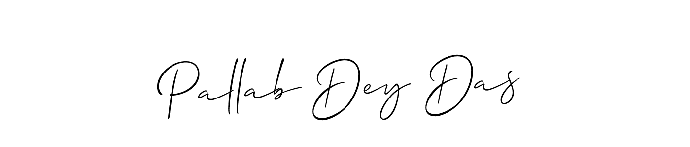Here are the top 10 professional signature styles for the name Pallab Dey Das. These are the best autograph styles you can use for your name. Pallab Dey Das signature style 2 images and pictures png