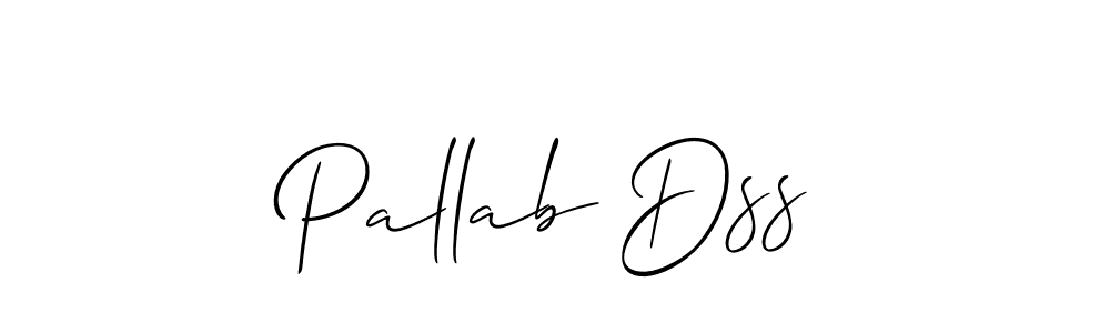 It looks lik you need a new signature style for name Pallab Dss. Design unique handwritten (Allison_Script) signature with our free signature maker in just a few clicks. Pallab Dss signature style 2 images and pictures png