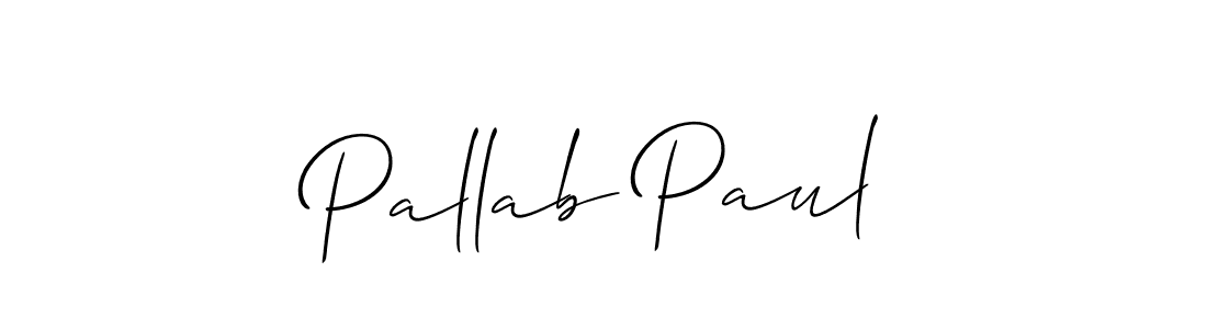 Once you've used our free online signature maker to create your best signature Allison_Script style, it's time to enjoy all of the benefits that Pallab Paul name signing documents. Pallab Paul signature style 2 images and pictures png