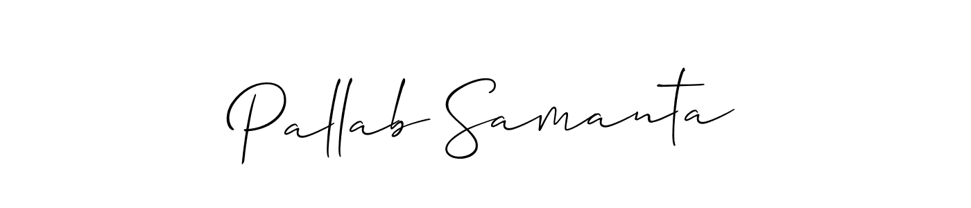 Best and Professional Signature Style for Pallab Samanta. Allison_Script Best Signature Style Collection. Pallab Samanta signature style 2 images and pictures png
