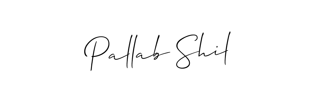How to Draw Pallab Shil signature style? Allison_Script is a latest design signature styles for name Pallab Shil. Pallab Shil signature style 2 images and pictures png