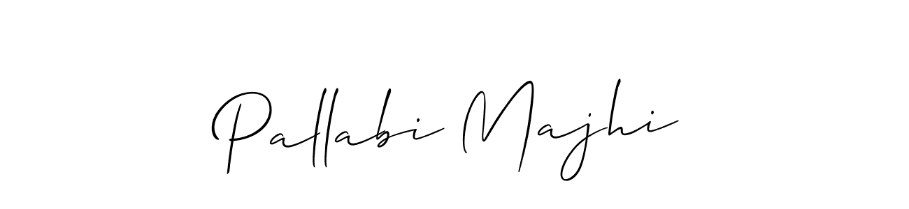 Also You can easily find your signature by using the search form. We will create Pallabi Majhi name handwritten signature images for you free of cost using Allison_Script sign style. Pallabi Majhi signature style 2 images and pictures png