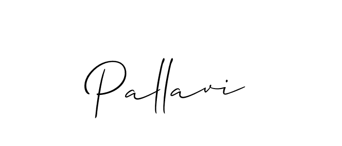 Make a beautiful signature design for name Pallavi. Use this online signature maker to create a handwritten signature for free. Pallavi signature style 2 images and pictures png