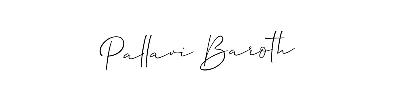 You should practise on your own different ways (Allison_Script) to write your name (Pallavi Baroth) in signature. don't let someone else do it for you. Pallavi Baroth signature style 2 images and pictures png