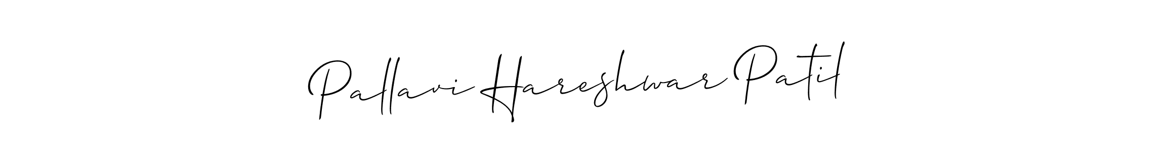 You should practise on your own different ways (Allison_Script) to write your name (Pallavi Hareshwar Patil) in signature. don't let someone else do it for you. Pallavi Hareshwar Patil signature style 2 images and pictures png