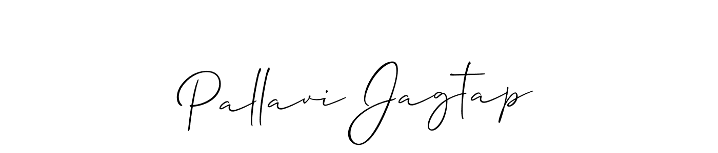 Pallavi Jagtap stylish signature style. Best Handwritten Sign (Allison_Script) for my name. Handwritten Signature Collection Ideas for my name Pallavi Jagtap. Pallavi Jagtap signature style 2 images and pictures png
