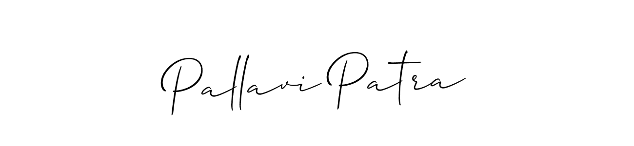 Design your own signature with our free online signature maker. With this signature software, you can create a handwritten (Allison_Script) signature for name Pallavi Patra. Pallavi Patra signature style 2 images and pictures png