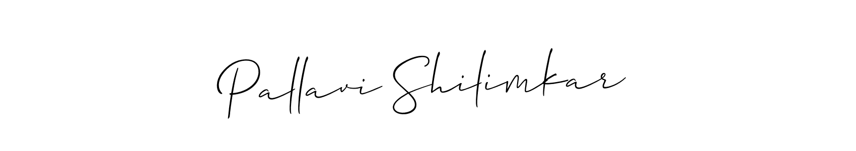 Similarly Allison_Script is the best handwritten signature design. Signature creator online .You can use it as an online autograph creator for name Pallavi Shilimkar. Pallavi Shilimkar signature style 2 images and pictures png