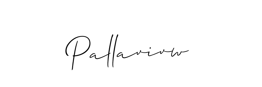 You should practise on your own different ways (Allison_Script) to write your name (Pallavivw) in signature. don't let someone else do it for you. Pallavivw signature style 2 images and pictures png