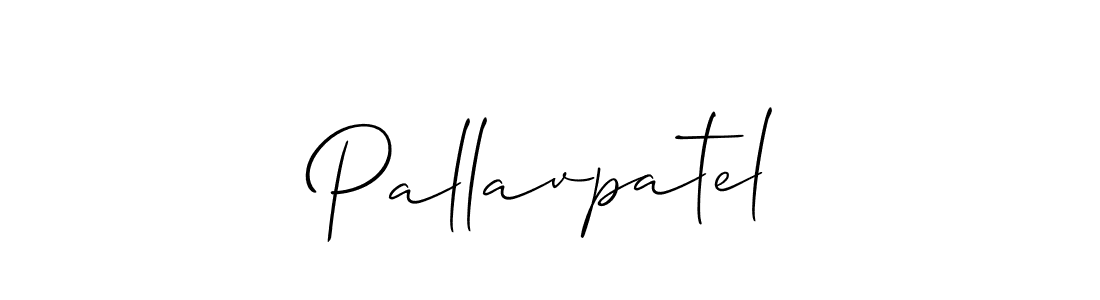 Pallavpatel stylish signature style. Best Handwritten Sign (Allison_Script) for my name. Handwritten Signature Collection Ideas for my name Pallavpatel. Pallavpatel signature style 2 images and pictures png