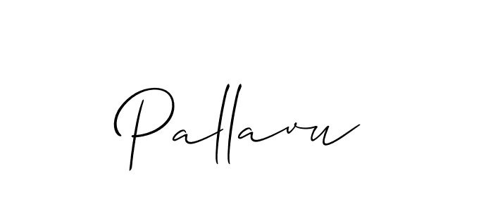 The best way (Allison_Script) to make a short signature is to pick only two or three words in your name. The name Pallavu include a total of six letters. For converting this name. Pallavu signature style 2 images and pictures png
