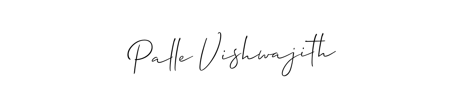 It looks lik you need a new signature style for name Palle Vishwajith. Design unique handwritten (Allison_Script) signature with our free signature maker in just a few clicks. Palle Vishwajith signature style 2 images and pictures png