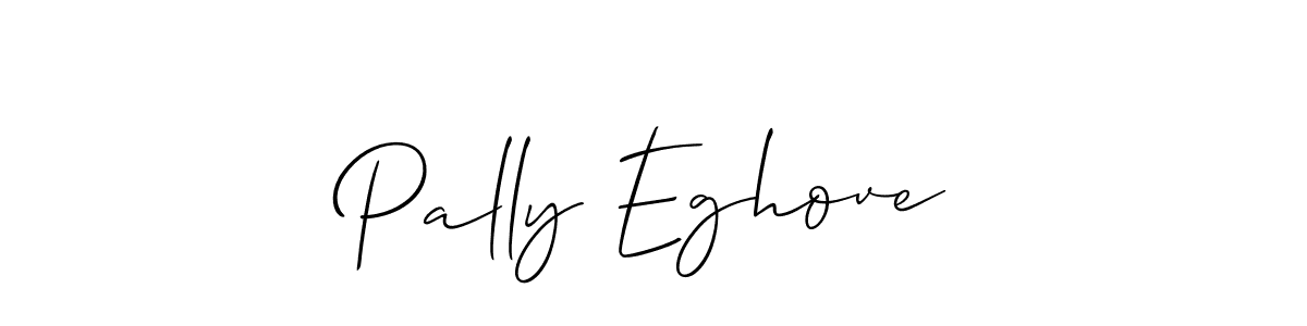 Best and Professional Signature Style for Pally Eghove. Allison_Script Best Signature Style Collection. Pally Eghove signature style 2 images and pictures png