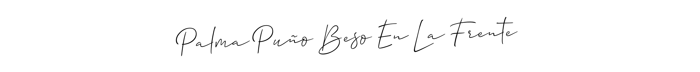 Make a beautiful signature design for name Palma Puño Beso En La Frente. Use this online signature maker to create a handwritten signature for free. Palma Puño Beso En La Frente signature style 2 images and pictures png