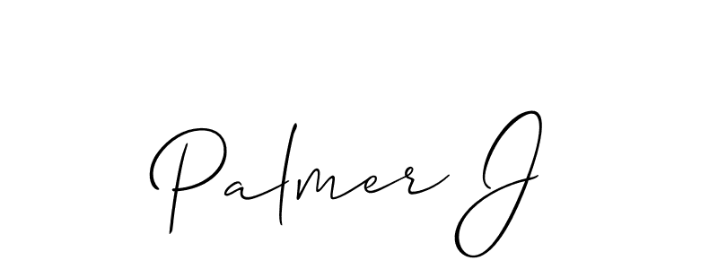 Similarly Allison_Script is the best handwritten signature design. Signature creator online .You can use it as an online autograph creator for name Palmer J. Palmer J signature style 2 images and pictures png