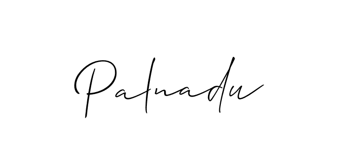 Similarly Allison_Script is the best handwritten signature design. Signature creator online .You can use it as an online autograph creator for name Palnadu. Palnadu signature style 2 images and pictures png