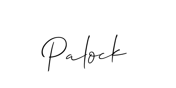 Palock stylish signature style. Best Handwritten Sign (Allison_Script) for my name. Handwritten Signature Collection Ideas for my name Palock. Palock signature style 2 images and pictures png