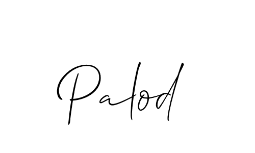 You should practise on your own different ways (Allison_Script) to write your name (Palod) in signature. don't let someone else do it for you. Palod signature style 2 images and pictures png