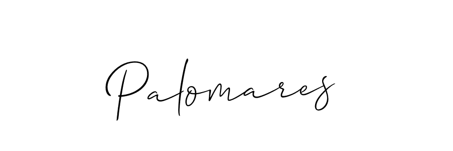You should practise on your own different ways (Allison_Script) to write your name (Palomares) in signature. don't let someone else do it for you. Palomares signature style 2 images and pictures png