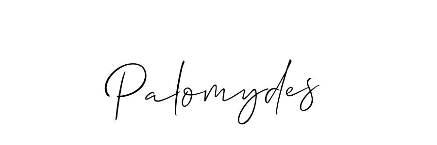 Make a short Palomydes signature style. Manage your documents anywhere anytime using Allison_Script. Create and add eSignatures, submit forms, share and send files easily. Palomydes signature style 2 images and pictures png