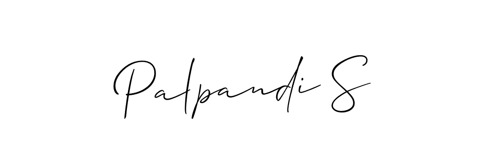 Once you've used our free online signature maker to create your best signature Allison_Script style, it's time to enjoy all of the benefits that Palpandi S name signing documents. Palpandi S signature style 2 images and pictures png