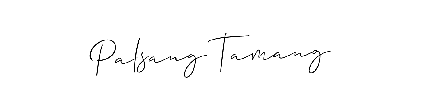 Once you've used our free online signature maker to create your best signature Allison_Script style, it's time to enjoy all of the benefits that Palsang Tamang name signing documents. Palsang Tamang signature style 2 images and pictures png