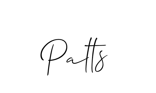 Palts stylish signature style. Best Handwritten Sign (Allison_Script) for my name. Handwritten Signature Collection Ideas for my name Palts. Palts signature style 2 images and pictures png