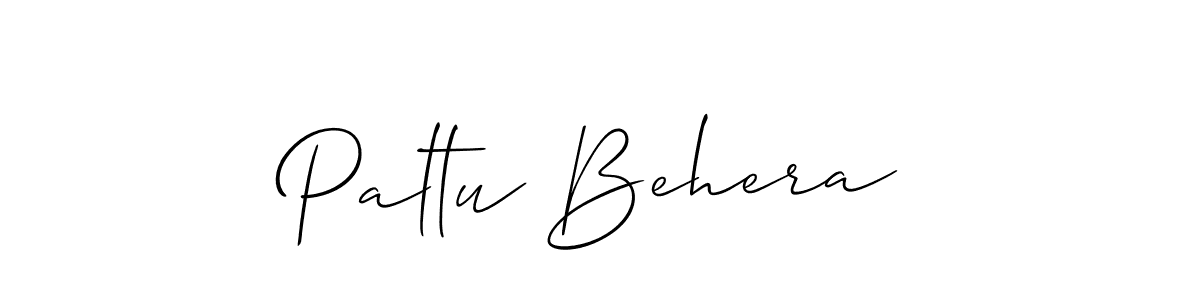 It looks lik you need a new signature style for name Paltu Behera. Design unique handwritten (Allison_Script) signature with our free signature maker in just a few clicks. Paltu Behera signature style 2 images and pictures png