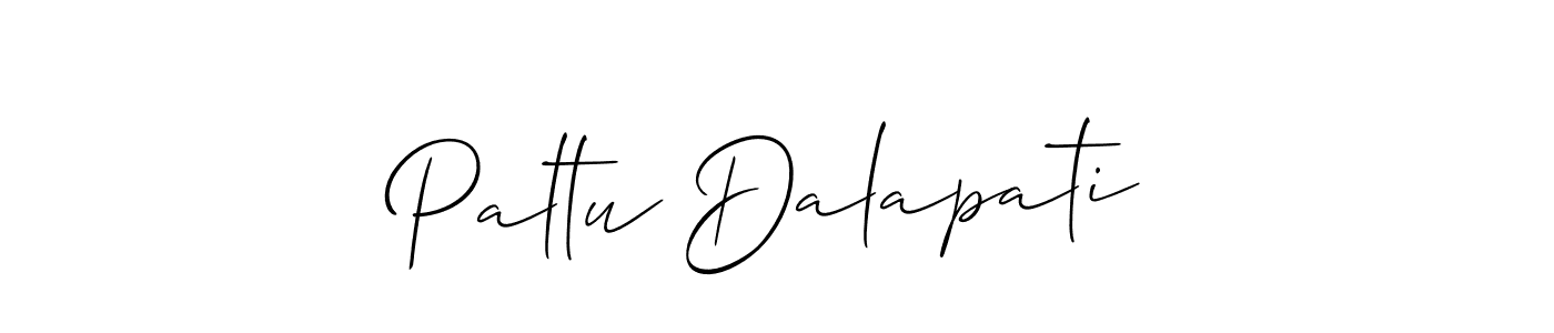 Also we have Paltu Dalapati name is the best signature style. Create professional handwritten signature collection using Allison_Script autograph style. Paltu Dalapati signature style 2 images and pictures png