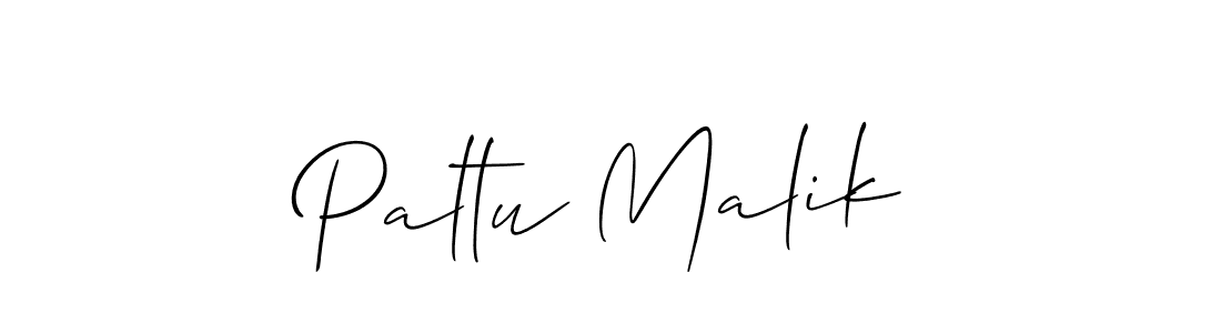 Allison_Script is a professional signature style that is perfect for those who want to add a touch of class to their signature. It is also a great choice for those who want to make their signature more unique. Get Paltu Malik name to fancy signature for free. Paltu Malik signature style 2 images and pictures png