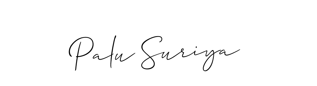 See photos of Palu Suriya official signature by Spectra . Check more albums & portfolios. Read reviews & check more about Allison_Script font. Palu Suriya signature style 2 images and pictures png