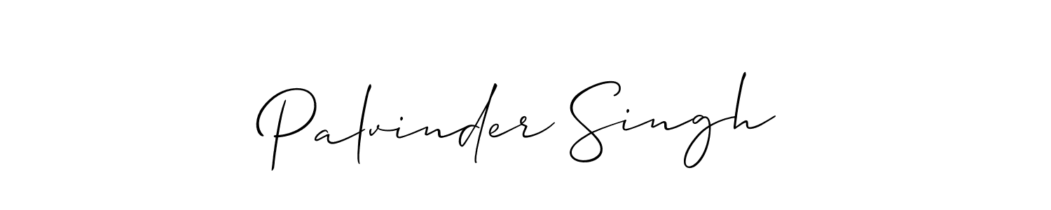 Also we have Palvinder Singh name is the best signature style. Create professional handwritten signature collection using Allison_Script autograph style. Palvinder Singh signature style 2 images and pictures png