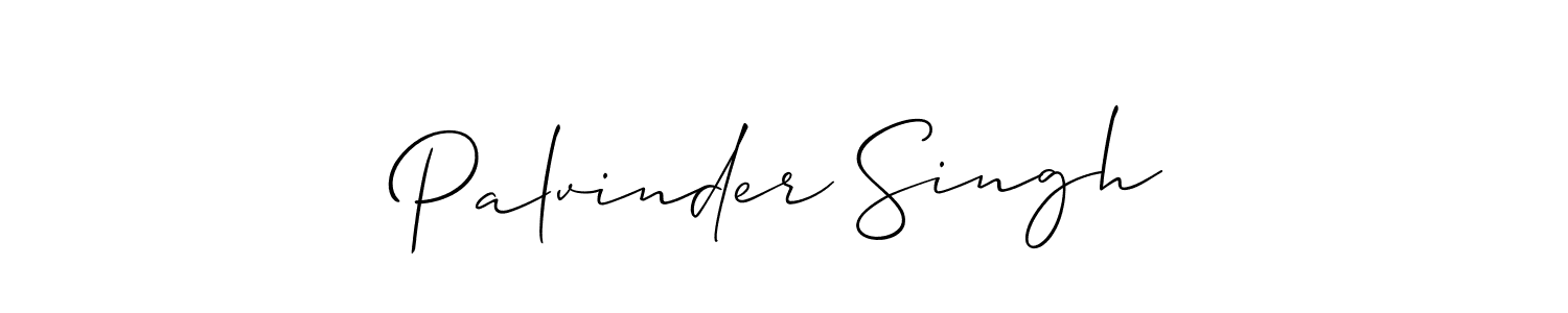 Also we have Palvinder Singh name is the best signature style. Create professional handwritten signature collection using Allison_Script autograph style. Palvinder Singh signature style 2 images and pictures png